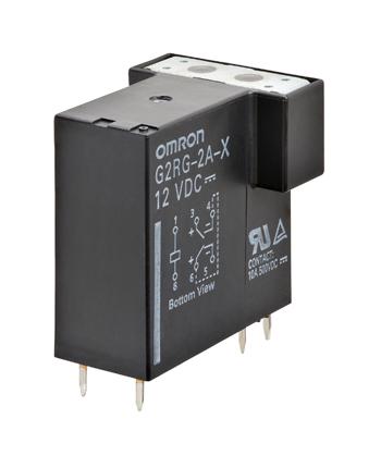 G2RG-2A-X DC12. POWER RELAY, DPST-NO, 12VDC, 10A, THT OMRON