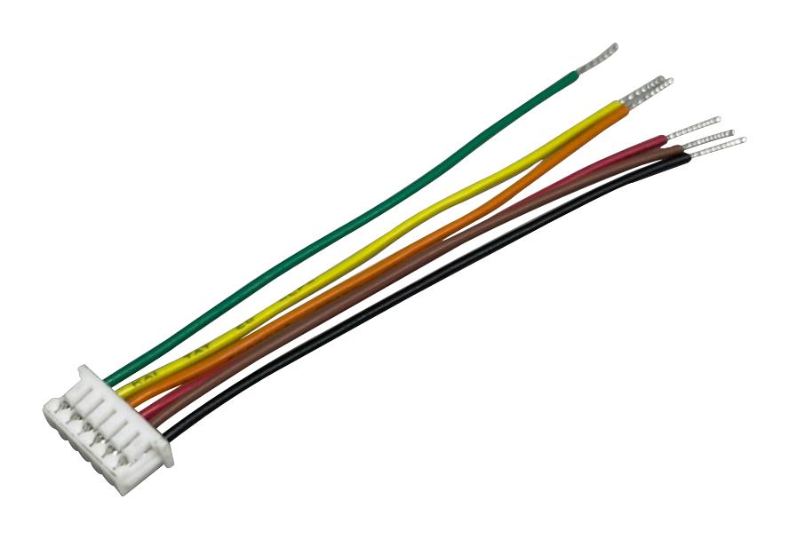 MP008749 CABLE ASSY, 6P RCPT-FREE END, 150MM MULTICOMP PRO