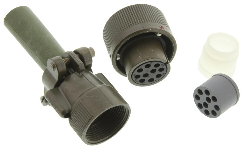 CA3106E18-1SB PLUG, FREE, 10WAY ITT CANNON