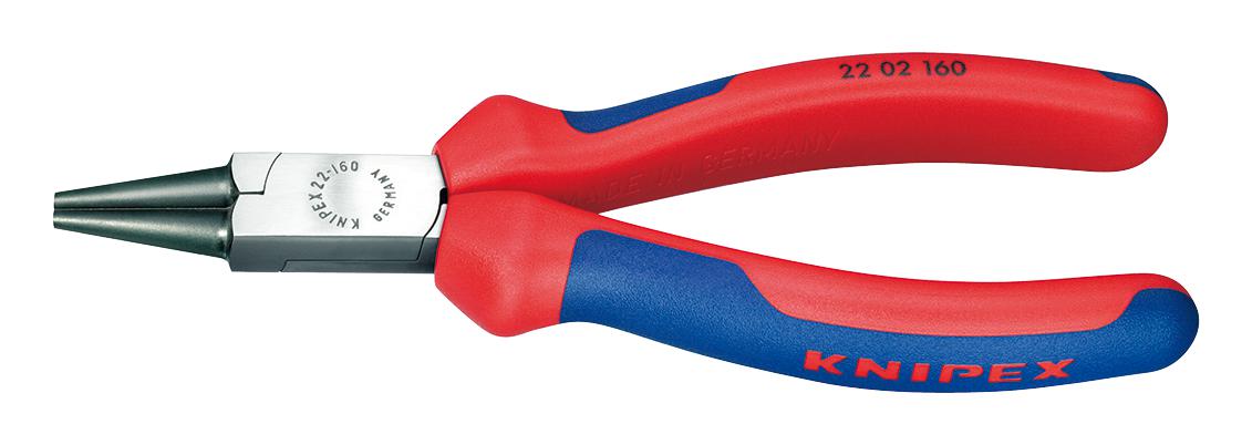 22 02 160 PLIER, ROUND NOSE KNIPEX