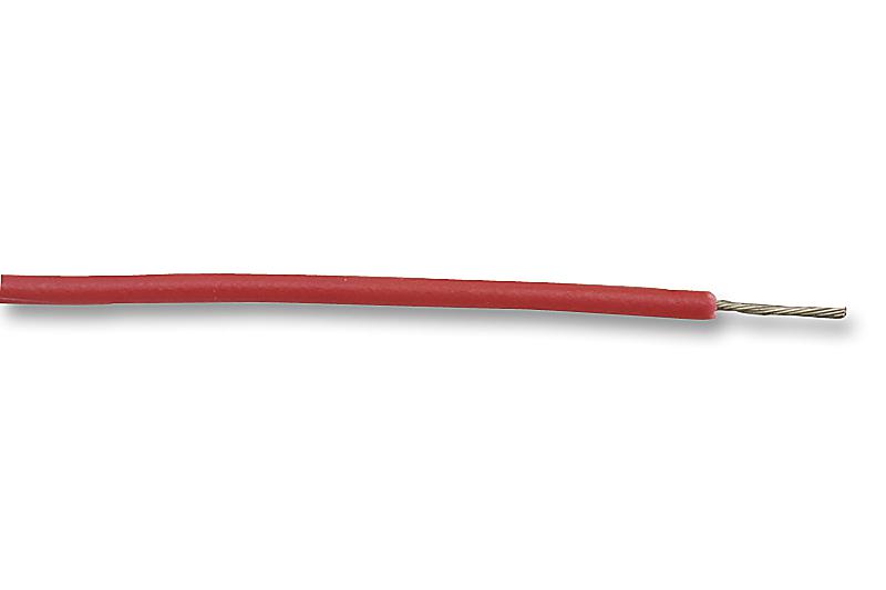 5854/7 RD005 WIRE, 30.5M, 7X32AWG, SPC, RED ALPHA WIRE