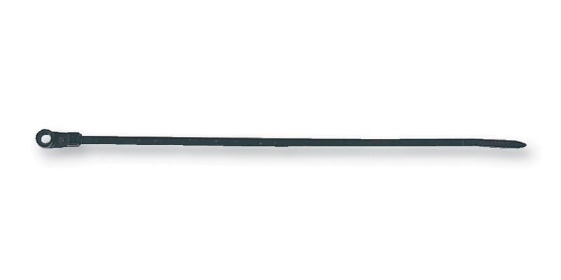 PRO POWER Cable Ties PP002107 CABLE TIE, MOUNTABLE, BLACK, 100MM,PK100 PRO POWER 1269015 PP002107