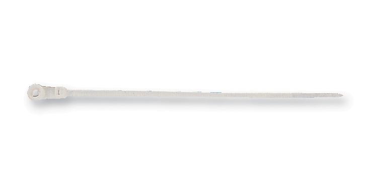 PP002106 CABLE TIE, MOUNTABLE, NAT, 100MM, PK100 PRO POWER