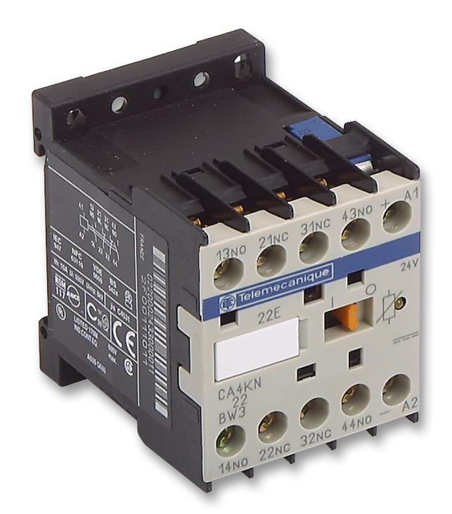 CA4KN22BW3 RELAY, 2NO, 2NC, 600VAC, 10A SCHNEIDER ELECTRIC