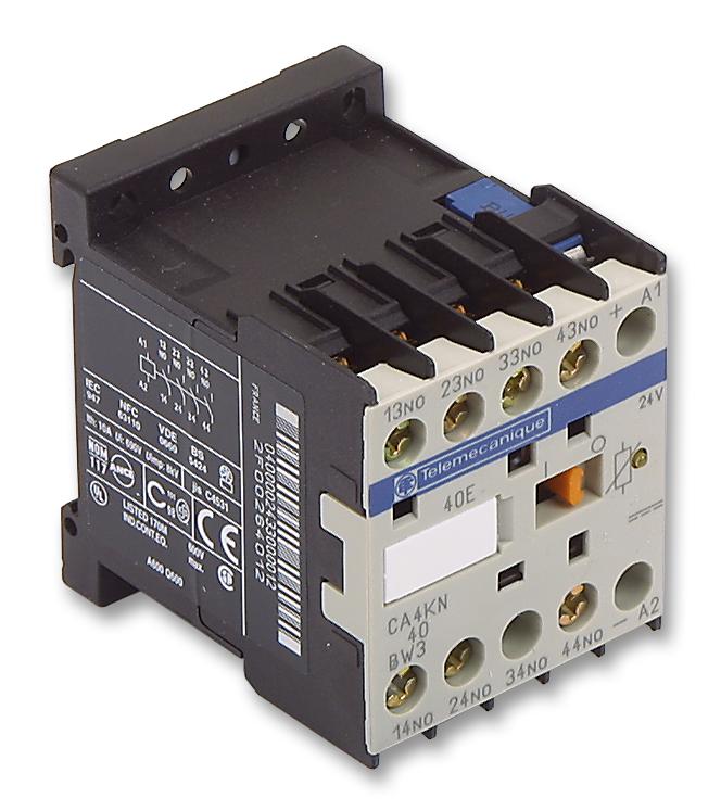 CA3KN22BD RELAY, 2NO, 2NC, 600VAC, 10A SCHNEIDER ELECTRIC