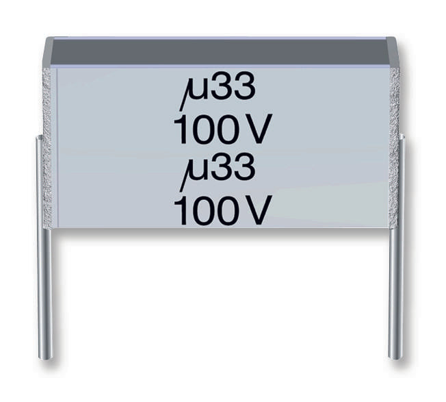 B32562J1225K000 CAP, 2.2µF, 100V, 10%, PET EPCOS