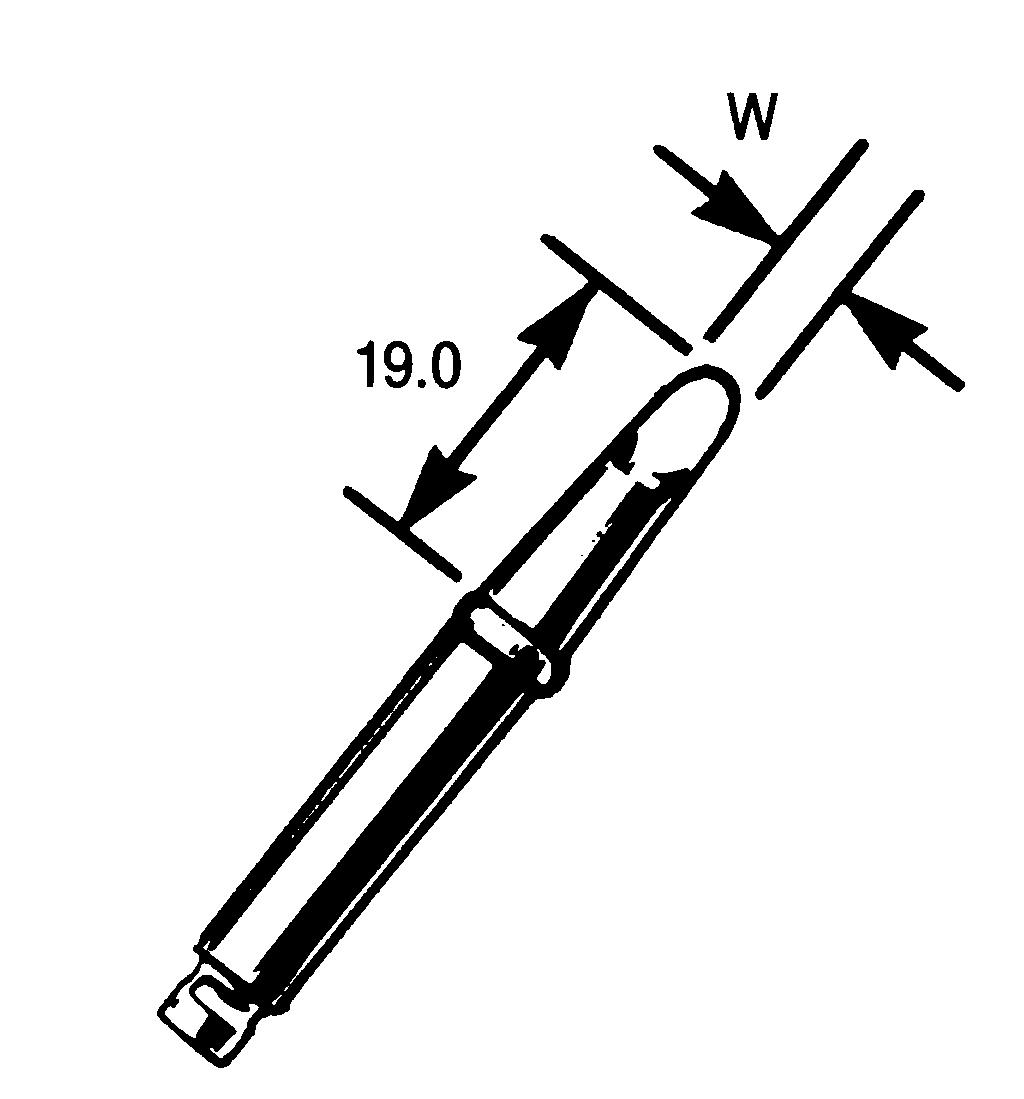 CT5AA8. TIP, ROUND, SLOPED, 1.6MM WELLER