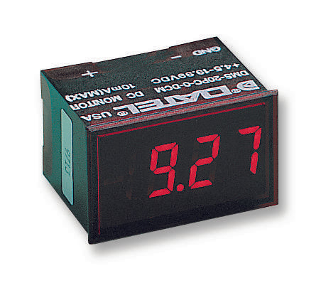 DMS-20PC-1-DCM-C VOLTMETER, DC, LED MURATA POWER SOLUTIONS