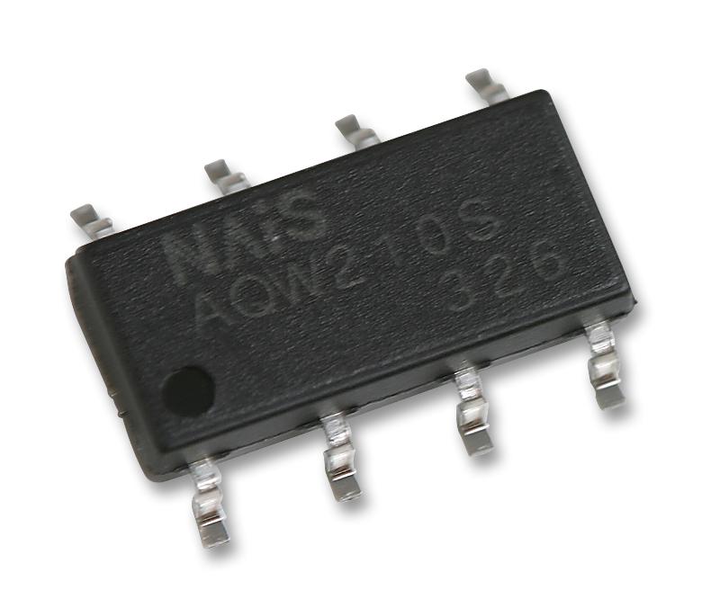 AQW214S SOLID STATE MOSFET RLY, SPST, 0.08A/400V PANASONIC