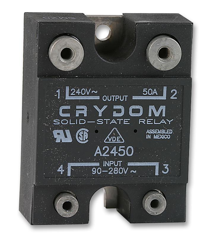 A2450 SSR, 50A, 240VAC SENSATA/CRYDOM