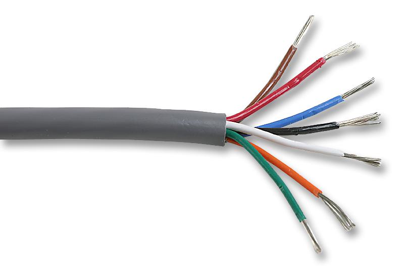 1898/7C SL005 CABLE, UL2509, 18AWG, 7 CORE, 30.5M ALPHA WIRE