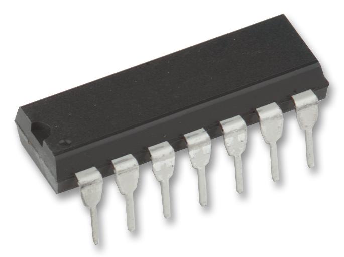 MCP6294-E/P OP AMP, 10MHZ, QUAD, PDIP14, 6294 MICROCHIP