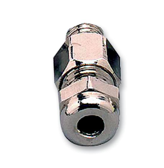 52001880 CABLE GLAND, BRASS, 5.5MM, M8, SILVER LAPP KABEL