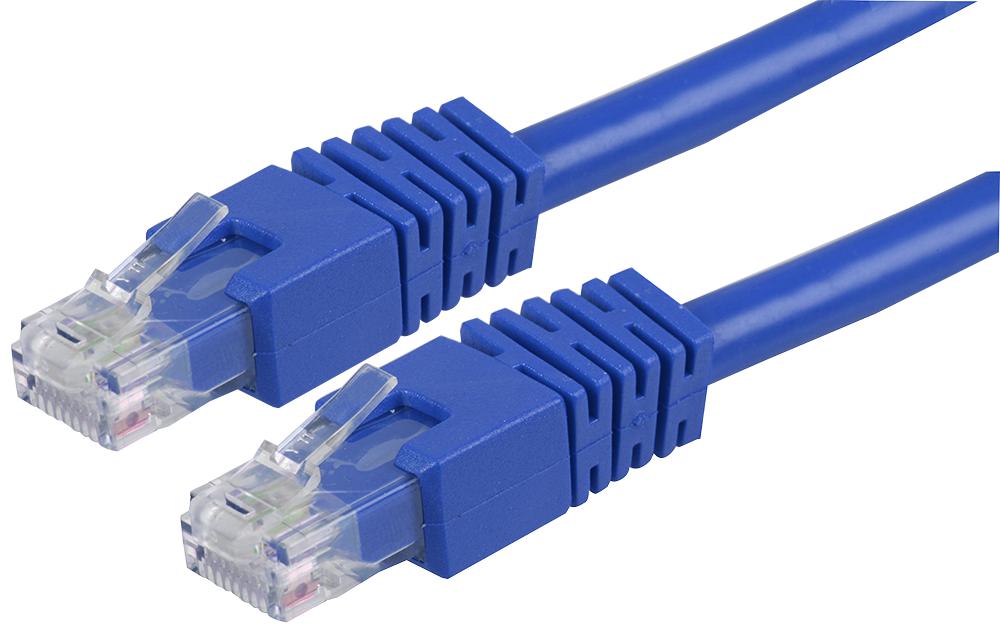 PS11187 PATCH CORD, RJ45 PLUG, CAT6, 20M, BLUE PRO SIGNAL