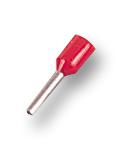 H1,5/14. FERRULE, INSULATED, 1.5MM, RED, PK100 WEIDMULLER