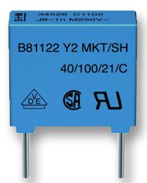B81123C1332M000 CAP, 3300PF, 20%, PP EPCOS