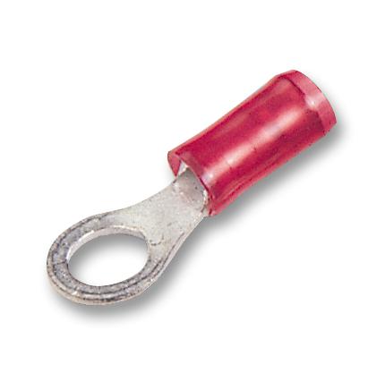 320572 CRIMP TERMINAL, RING, 8MM, RED AMP - TE CONNECTIVITY