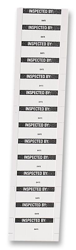 7827301 LABEL, INSPECTED BY, PK350 MULTICOMP PRO