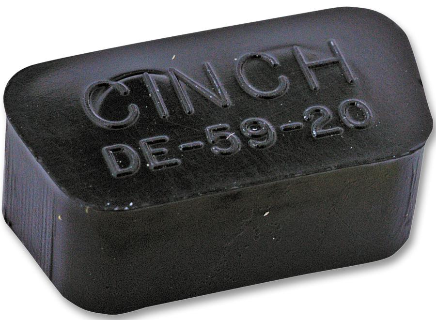 DE60-20 DUST CAP, D TYPE, 9WAY CINCH CONNECTIVITY SOLUTIONS