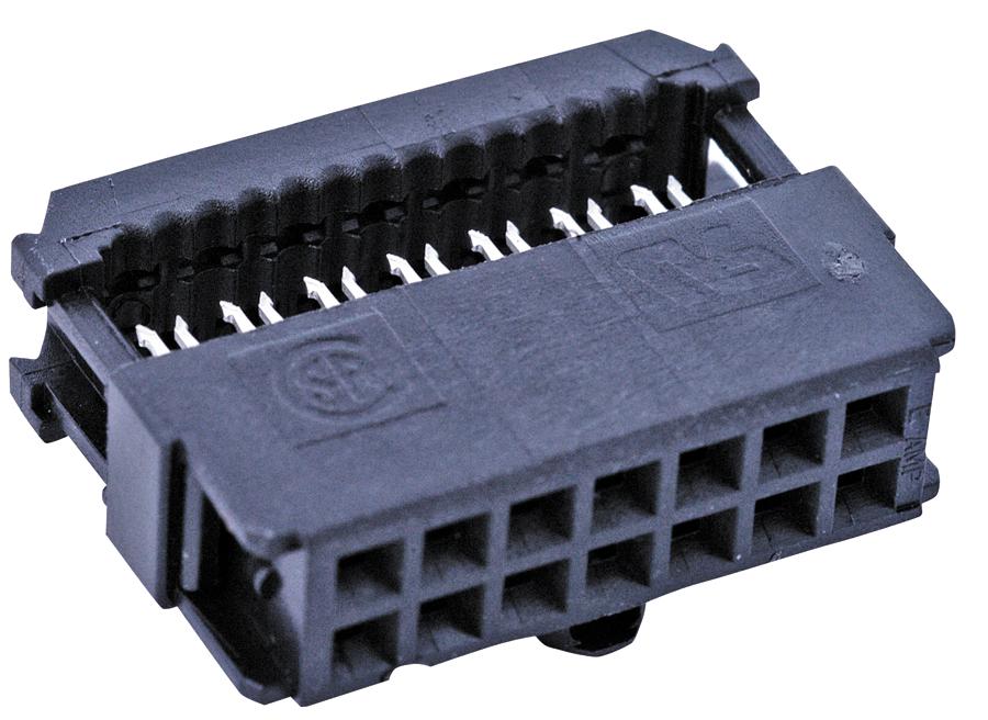 1658622-1 CONN, RECEPT. 10, RIBBON CRIMP AMP - TE CONNECTIVITY