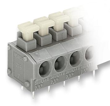 235-403/331-000. TERMINAL BLOCK, WIRE TO BRD, 3POS, 14AWG WAGO