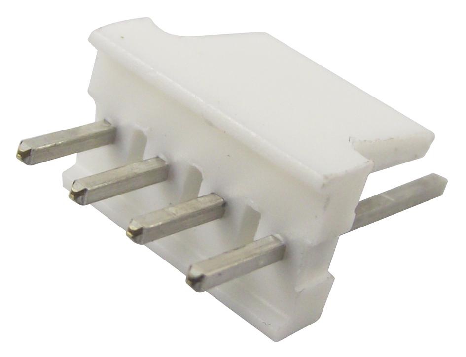 640454-4 CONNECTOR, HEADER, THT, 2.54MM, 4WAY AMP - TE CONNECTIVITY