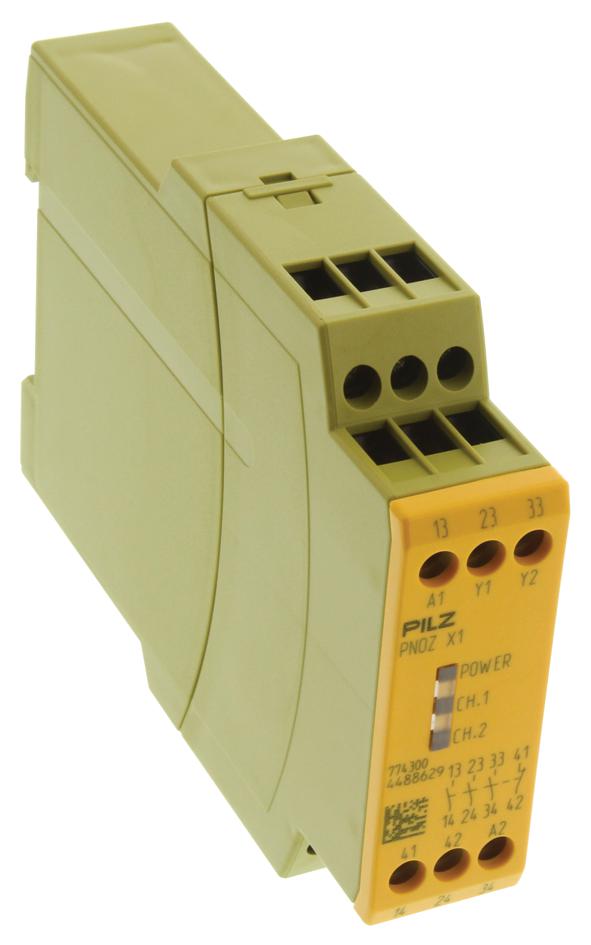 774-300 PNOZ/X1/24V RELAY, SAFETY, 3PST-NO, 240VAC, 8A PILZ