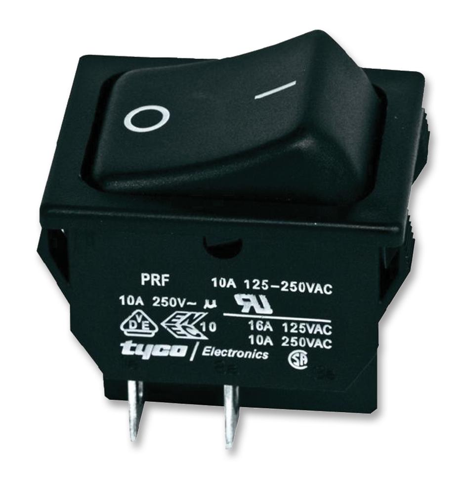 PRFDA1-16F-BB0BW ROCKER SWITCH TE CONNECTIVITY