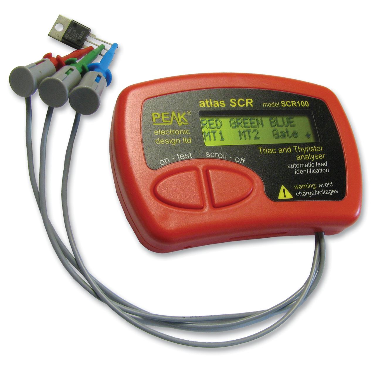 SCR100 COMPONENT ANALYSER PEAK