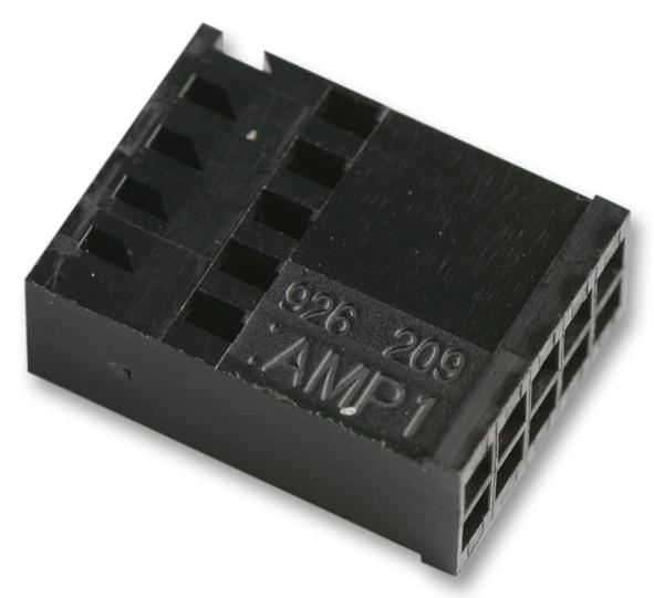 926209-5 CONNECTOR, HOUSING, RCPT, 10POS, 2ROW AMP - TE CONNECTIVITY