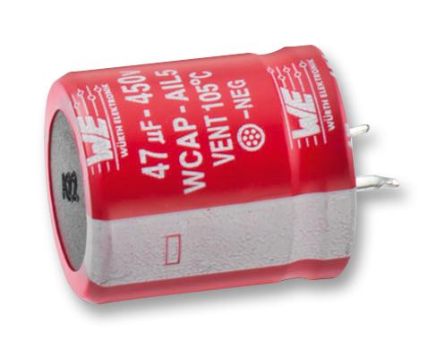 WURTH ELEKTRONIK Aluminium Electrolytic Capacitors - Snap In / 861111486032 CAP, 220µF, 450V, ALU ELEC, SNAP-IN WURTH ELEKTRONIK 2466108 861111486032