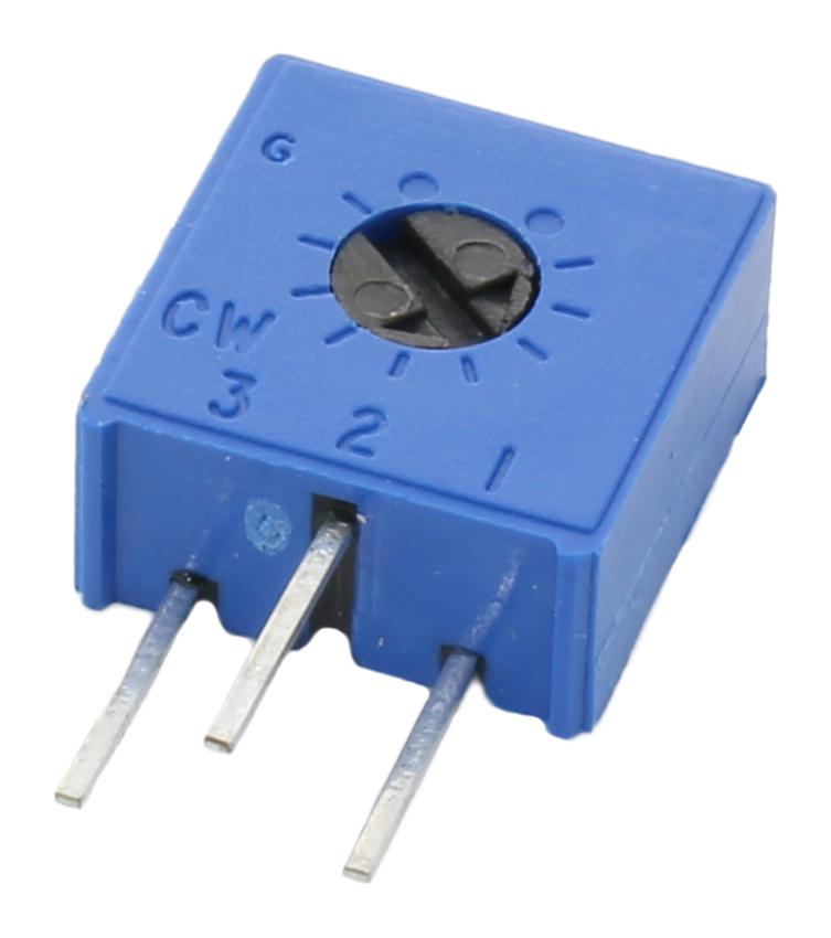 M63X502KB40 TRIMMER, POT, 5K, 1TURN, THD VISHAY