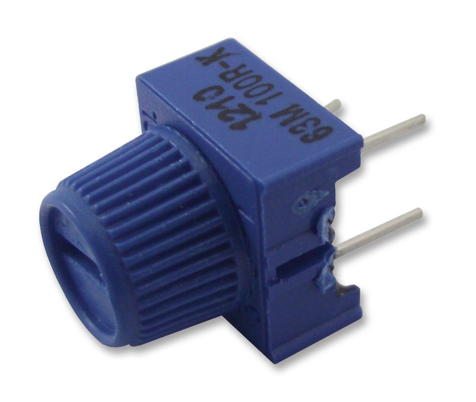M63M202KB30T607 TRIMMER, POT, 2K, 1TURN, THD VISHAY