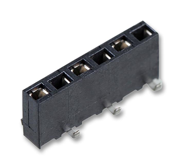 1241152-8 CONNECTOR, RCPT, 8POS, 1ROW, 2.54MM AMP - TE CONNECTIVITY