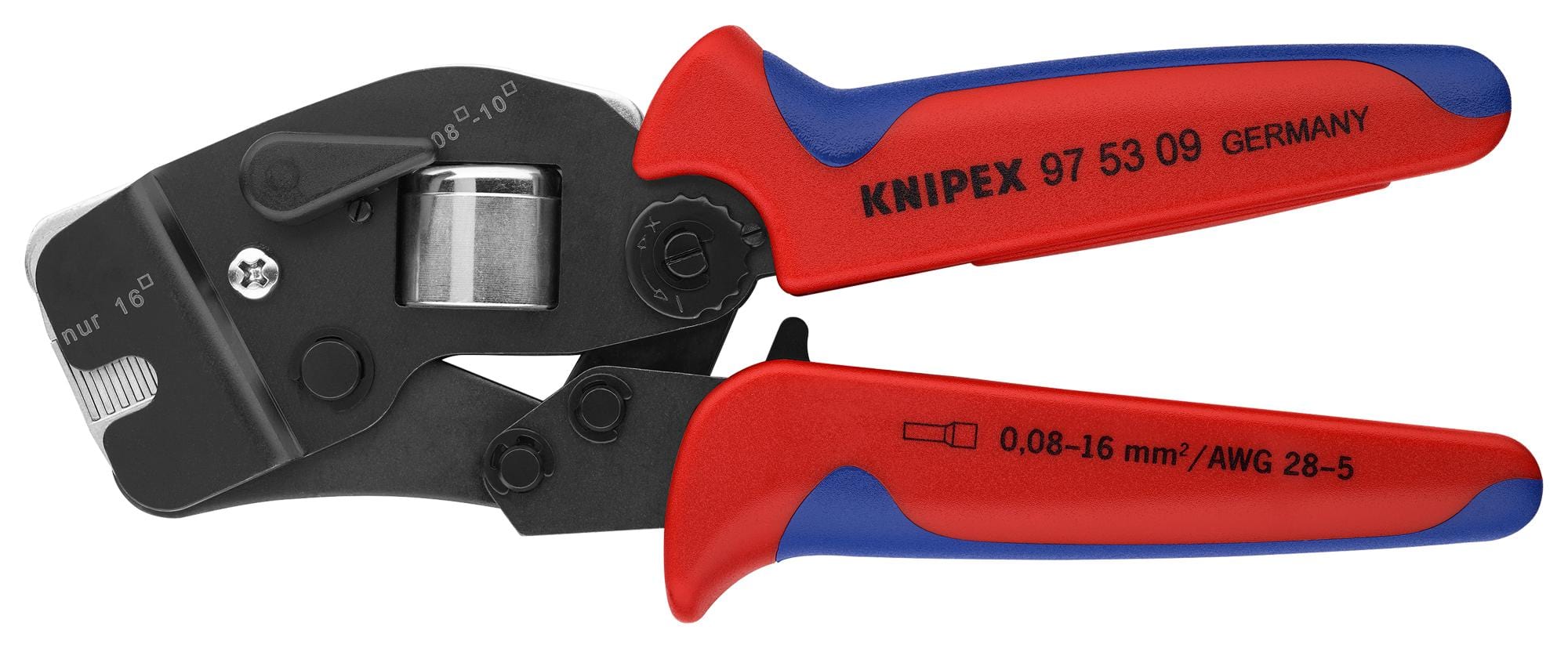 KNIPEX Crimp Tools 97 53 09 CRIMP TOOL, BOOTLACE FERRULES KNIPEX 3814038 97 53 09