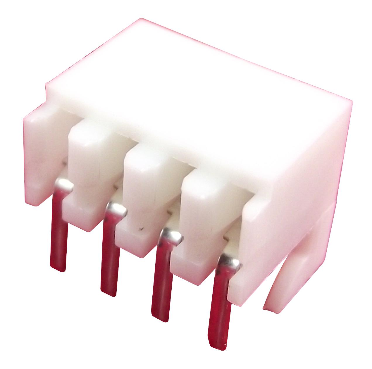 38-00-1334 CONNECTOR, RCPT, 4POS, 1ROW, 2.54MM MOLEX