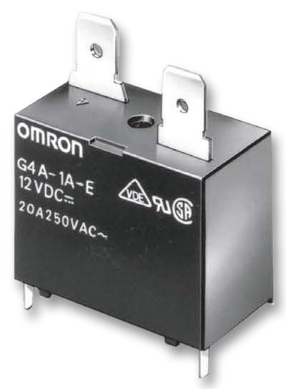 G4A-1AE  DC24 RELAY, SPST, 277VAC, 30VDC, 23A OMRON