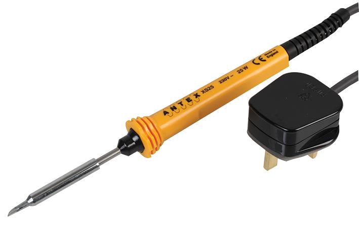 S58J470 SOLDERING IRON, 230V, 25W, UK ANTEX