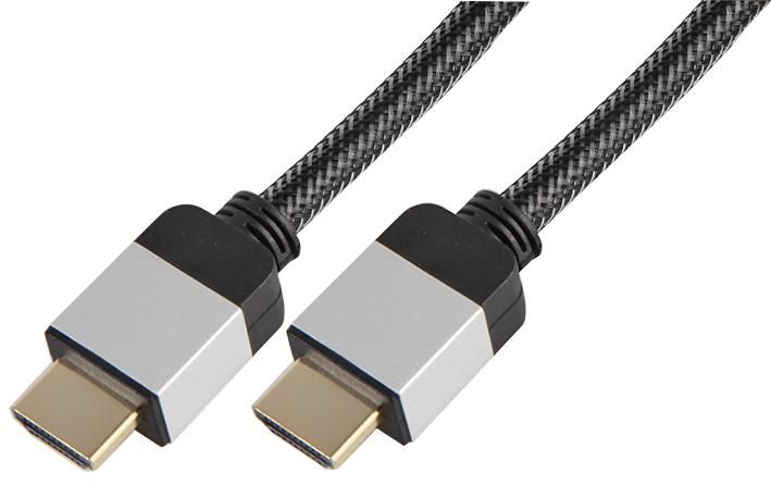 HHA-2B 4K HDMI LEAD BRAIDED ALUMINIUM 2M AV STAR