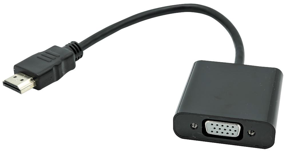 C-VGA-HDMI-AUX HDMI TO VGA PLUG N PLAY ADAPTOR LMS DATA