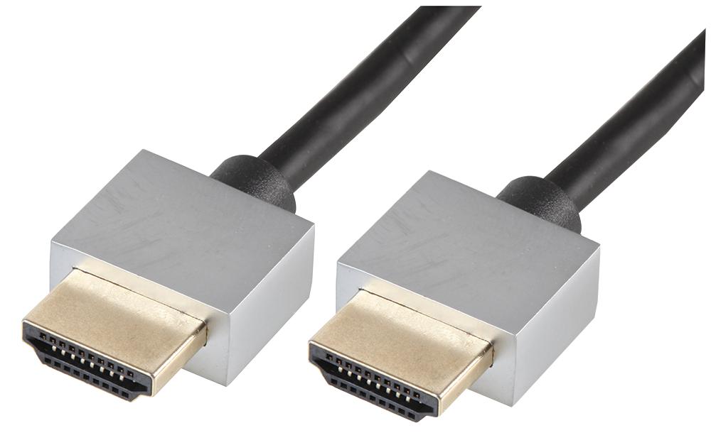 PSG3245-HDMI-1 4K UHD HDMI LEAD SLIM, METAL SHELL 1M PRO SIGNAL