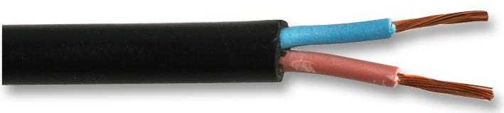 6001923 CABLE RUBBER H05RR-F 2 CORE 1.00MM 100M PRO POWER