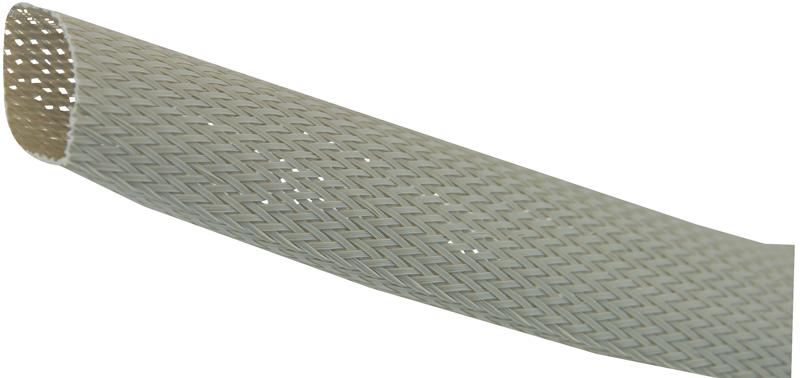 PET50 GREY EXPANDABLE BRAIDED SLEEVING GREY 25M PRO POWER