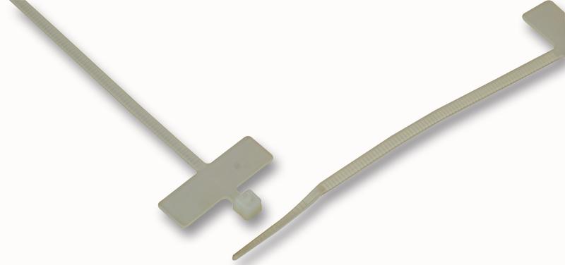 H100/25TIC WRITE ON CABLE TIES 100 X 2.50MM, PK100 PRO POWER