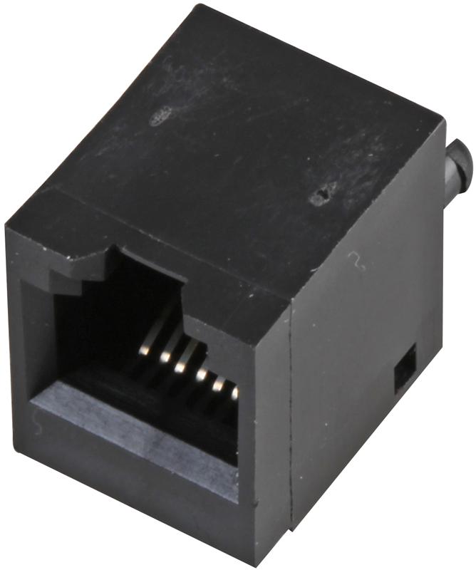 SS-6566-NF CONNECTOR, RJ11, JACK, 6P6C, TH STEWART CONNECTOR