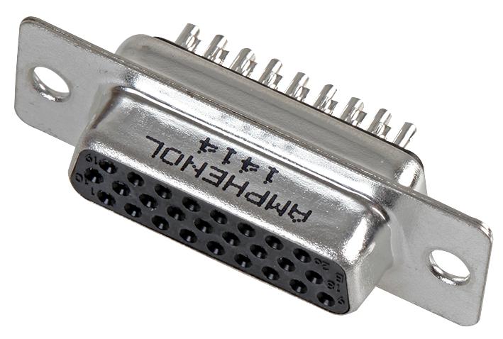 L77HDA26S CONNECTOR, HD D SUB, RCPT, 26POS AMPHENOL