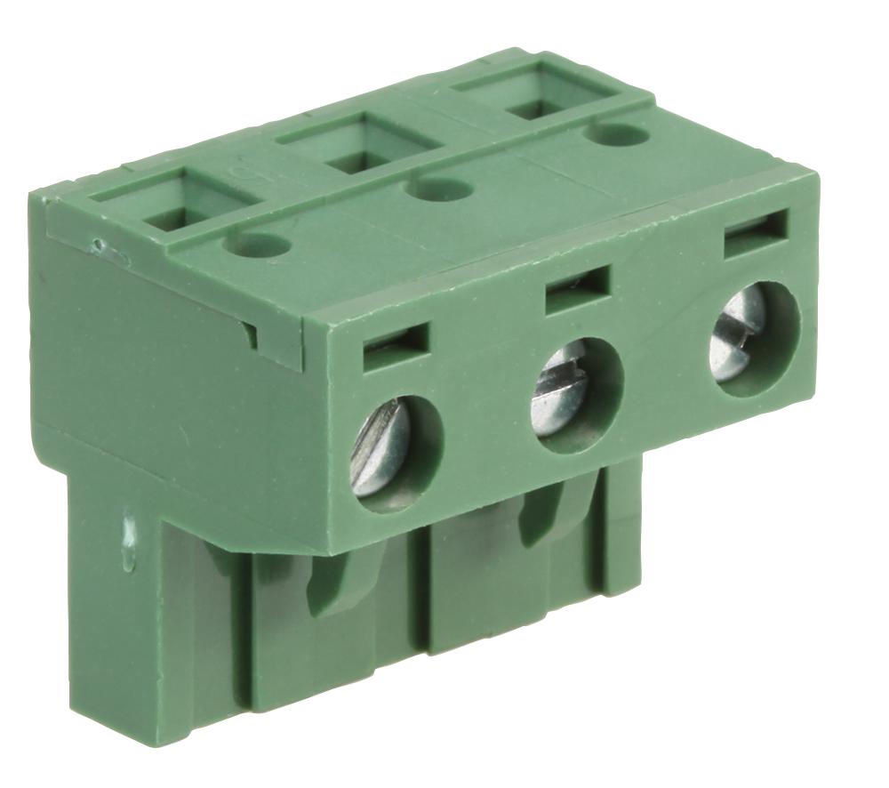 MC000217 TERMINAL BLOCK, PLUGGABLE, 3POS, 14AWG MULTICOMP PRO