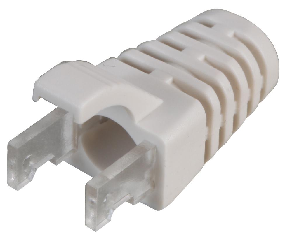 PS6WH#100 STRAIN RELIEF BOOT, PVC, RJ45 CONNECTOR SPEEDY RJ45