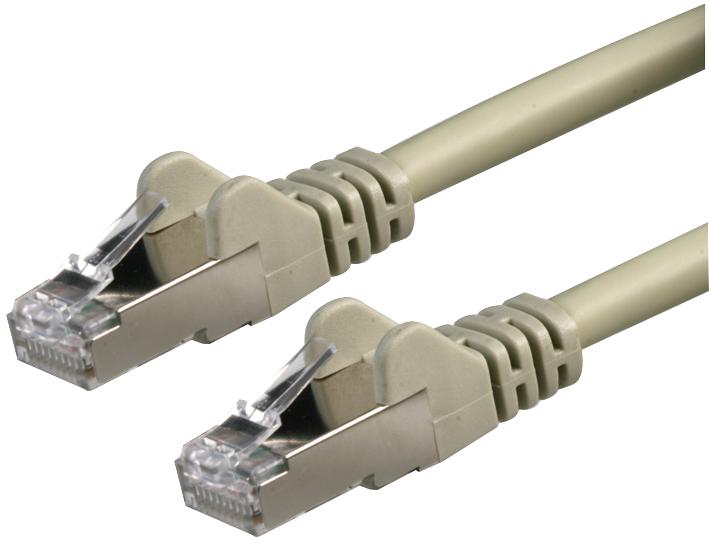 PSG90797 PATCH CORD, RJ45 PLUG, CAT6A, 0.5M, GREY PRO SIGNAL