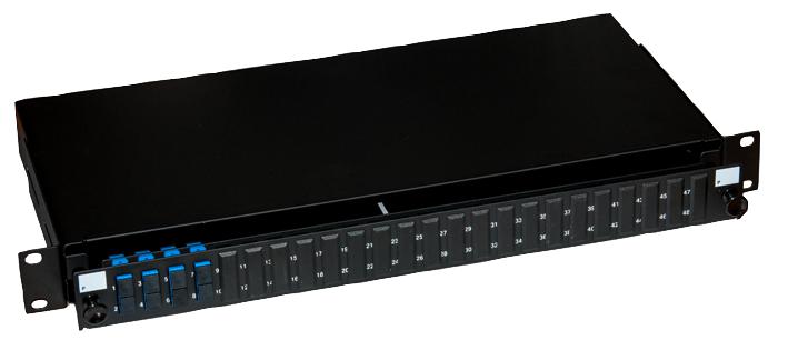 009-023-020-04S SC FIBRE PATCH PANEL, 8PORT, 1U CONNECTIX CABLING SYSTEMS